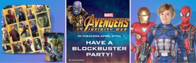 Avengers Infinity War Party Supplies - Avengers Infinity War Birthday ...