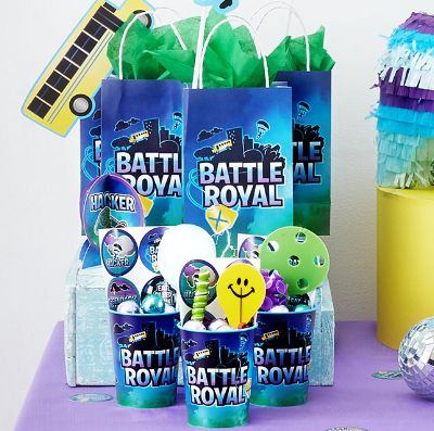 12 Happy Birthday Empty Party Bags Toy Loot Gift Wedding/Kids Plastic