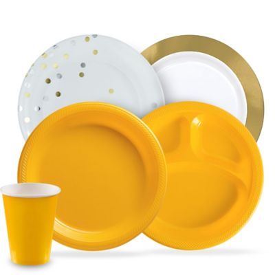 Tableware Wedding Bowls Sunshine Yellow Catering Events Color Birthday