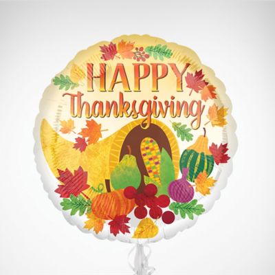 30 PCS Latex Balloons 100PCS Leaves 179PCS Thanksgiving Decoration for Home Thanksgiving Banner Balloon Ribbon and Wall Decals Included 