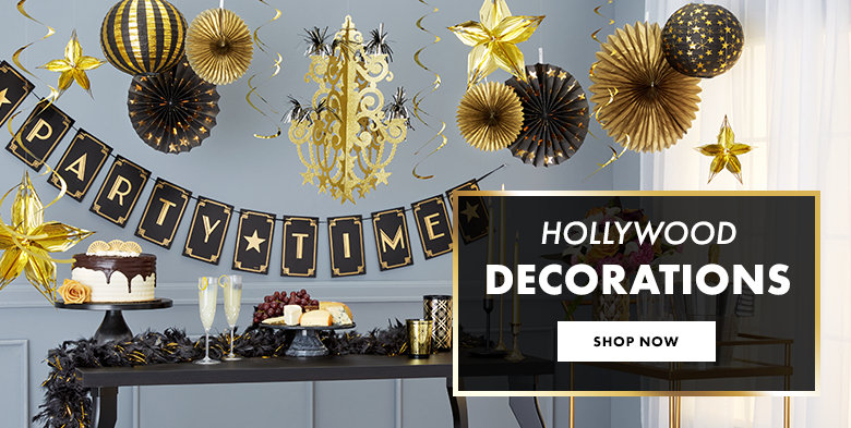 Hollywood Theme Party Supplies - Hollywood Party Decorations | Party City