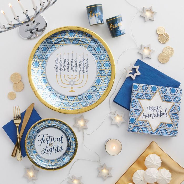 Hanukkah Decorations & Party Supplies | Party City