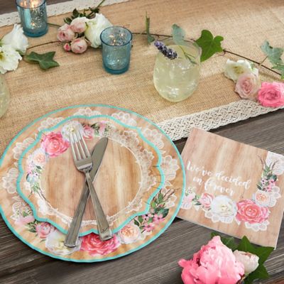 fancy paper plates for weddings